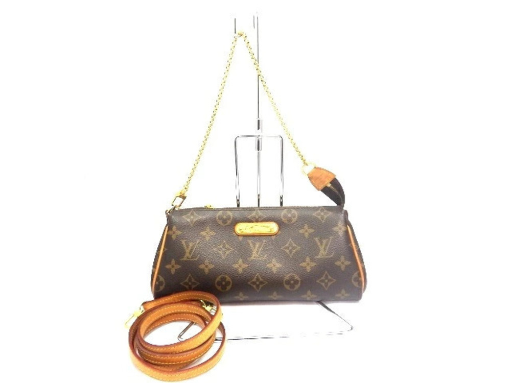 LOUIS VUITTON Shoulder Bag Eva Monogram